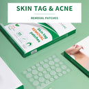 72pcs Warts Remover Skin Tags Pimple Hydrocolloid Gel Acne Plaster Patch