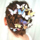 10X Butterfly Mixed Hair Clips Bridal Hair Accessories Wedding Headdress Z E6B4