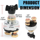 Car Marine Cut Off Kill Heavy-Duty Master Isolator Battery Disconnect Switch