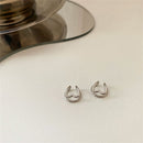 Jewelry Geometric Heart Clip Earrings No Piercing Earrings C-shape Ear Clip