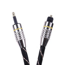3.5mm Digital Optical Audio Cable Mini Toslink to Toslink Optic Cable(2m) Newly