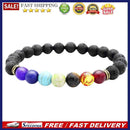 Lava Rock 8mm Beads Elastic Yoga Bracelet for Men/Women Jewelry Decor Gifts