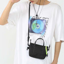 #A Mini Backpack Oxford Cloth Fashion Men Women Chest Sling Pendant Crossbody Ba