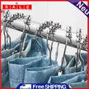 12 x Metal Bath Curtain Rings, Curtains, Hanging, Closed Loop Hook