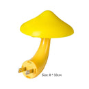 Mushroom Night Light Decor Light-control Sensor Wall Socket Lamp for Room (EU)