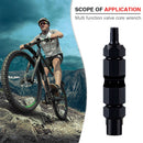 Bicycle Tire Air Nozzle Wrench Valve Core Disassembly Tube Tools (Black) Newly