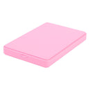 2.5 inch USB 3.0 Hard Disk Enclosure 6Gbps HDD SSD External Case (Pink)