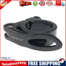 Aluminum Alloy Bicycle Seat Clamp Quick Release Cycling Fixed Gears (Black)