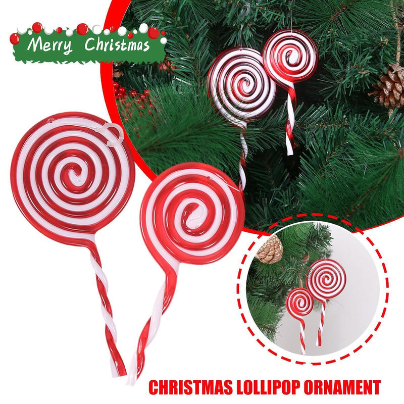 Weihnachtslollipop Ornament Hängende Weihnachts dekoration.