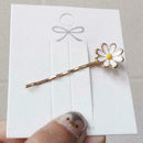 Women Girls Daisy Flower Hairpins Hair Clip Headdress Wedding Bridal FAST B4Z2
