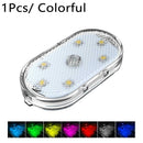 Mini USB Car Light LED RGB Interior Mood Neon Atmosphere Ambient Key Lamp A3D0