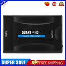 1080P SCART to HDMI-compatible Video Audio Upscale Converter HD Receiver TV