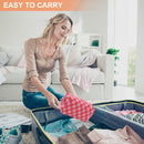 #A Pencil Case Large Capacity Cosmetics Brushes Pen Pouch Toiletry Bags (Plaid)