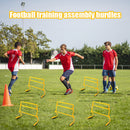 Foldable Removeable Football Barrier Frame Soccer Training Barrier (Yellow)