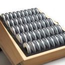 50pcs Coin Holder with Storage Box Round Capsules Coin Display Case Organizer