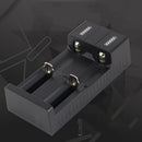 Universal 2 Slots Smart USB 18650 Battery Charger for 3.7V Rechargeable Battery