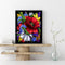 Oil Paint By Numbers Flower Coloring Picture Digital