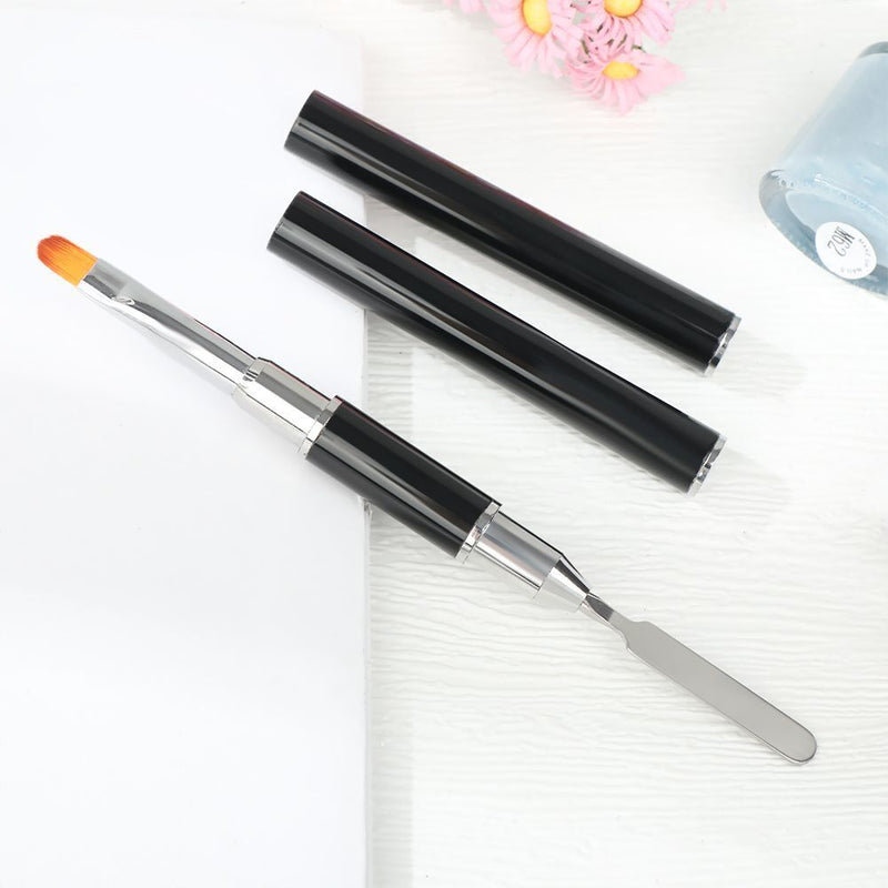 Dual Ended Nail Art Brushes Brush Flower Painting Pen UV Gel Extension Builder