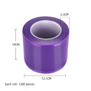 Waterproof Tattoo Barrier Film Membrane Plastic Anti-fouling Film (Purple) Newly