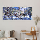 5D DIY Diamond Painting Full Round Drill Wolves Decor Rhinestone Art Crafts Home