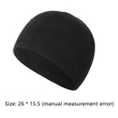 Quick Dry Helmet Cycling Cap Anti-UV Anti-Sweat Sports Hat for Bike (Black)