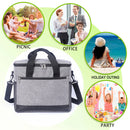 #A Waterproof Outdoor Picnic Thermal Bag for Camping Food Transport Storage Ice