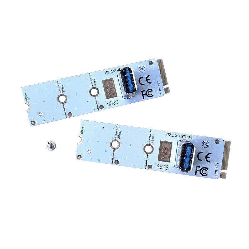 M2 M-key to USB 3.0 Transfer NGFF M.2 to PCI-E 1X to 16X Graphics Card Adapter