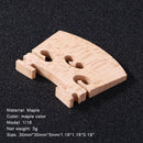 Wood Violin Bridge Maple Violin Code Musical Instrument Accessories (1/16) Newly