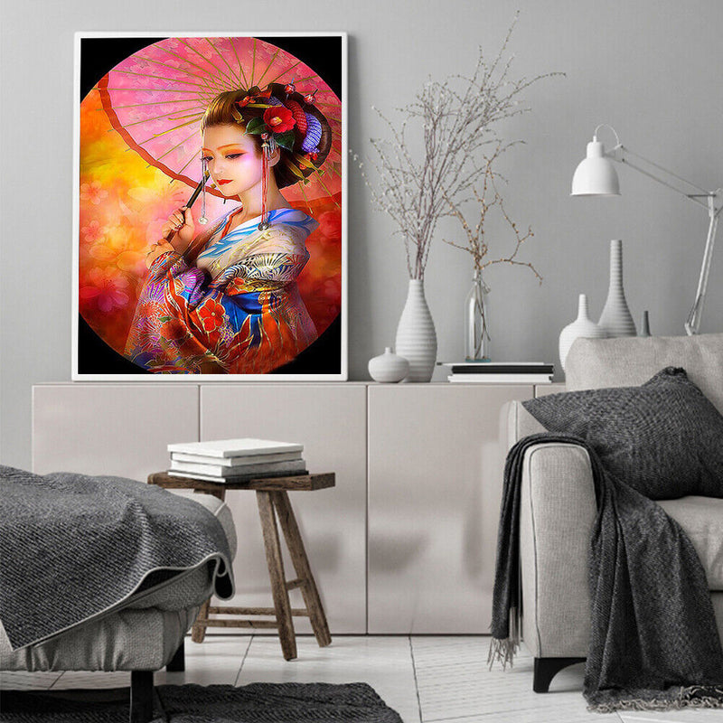 Ancient Beauty Oil Paint By Numbers Kit Canvas DIY Coloring Picture (X916)