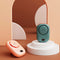 Mini Portable Bladeless Neck Fan Rechargeable Silent Cooling Fans (Pink)
