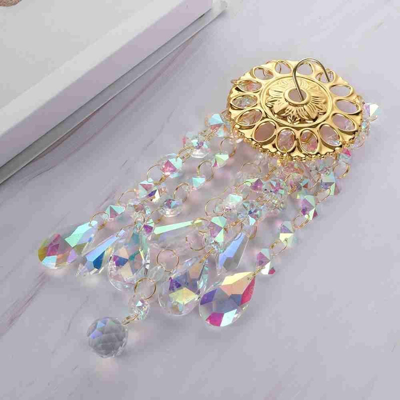 Decoration Garden Decor Hanging Ornament Crystal Pendant Handmade Wind Chimes