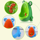 #A Baby Frog Toilet Cartoon Wall-Mounted Kids Boys Training Toilet for Household