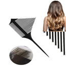 Fiber DIY Hair Highlighting Comb Bifurcated Comb Hairdressing Tool Hair Brush
