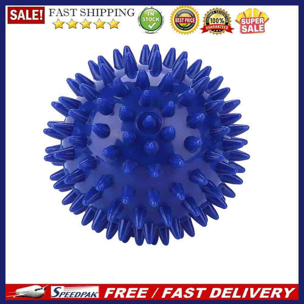 1pc Blue PVC Yoga Ball Muscle Relax Fascia Ball Foot Sole Arm Massage Ball