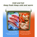 #A 6L/9L Car Mini Fridge Picnic Refrigerators Heat and Cold Preservation for Aut