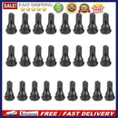 TR412 Snap-in Rubber Tubeless Tire Valve Stems for Car Motorcycle (25pcs)