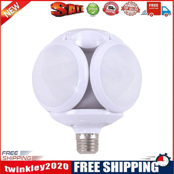 40W PP LED Football Bulb Foldable Light Fan Blade Folding Bulbs (90mm/220V)