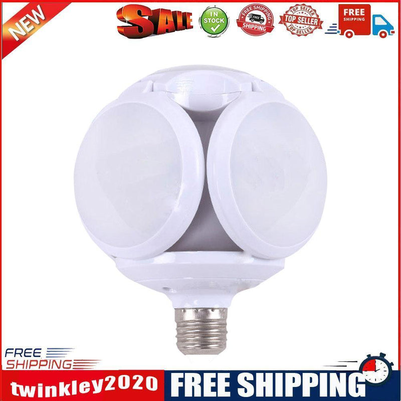40W PP LED Football Bulb Foldable Light Fan Blade Folding Bulbs (90mm/220V)