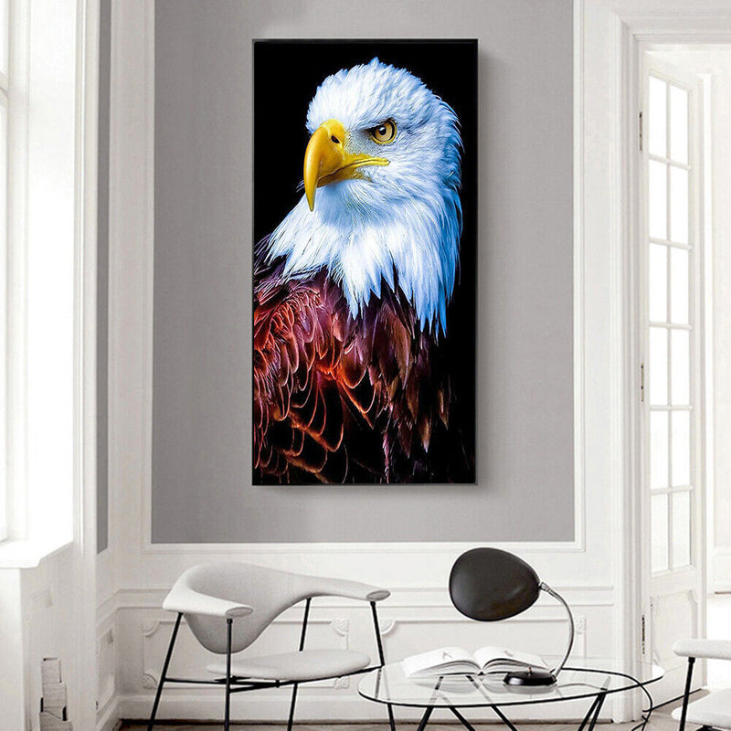 White Eagle Oil Paint By Numbers Kits Canvas DIY Picture Craft Coloring Drawing