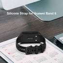 Strap for Huawei Honor Band 6 Pro Silicone Wristband Replacement (Black)