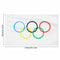 Yard Olympic Decorations Olympics Game Flag Polyester Fabric Outdoor Banner