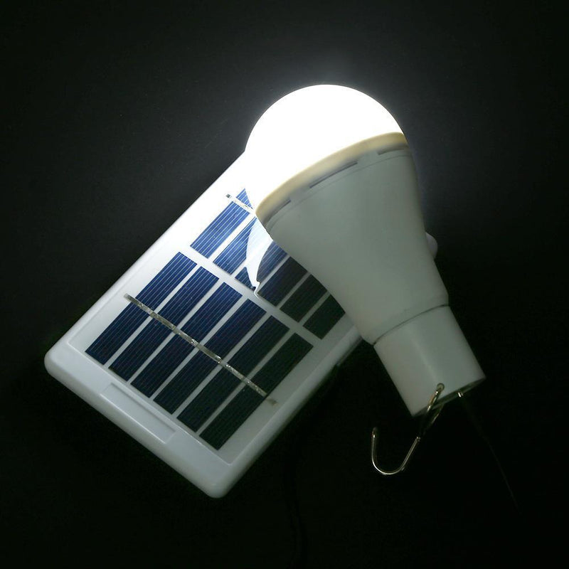 5 Mode 25 COB LED Solar Light USB Rechargeable Bulb Lamp (9W Remote Control