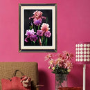 5D Diamond DIY Painting Flower Painting Cross Stitch Needlework Craft Decor