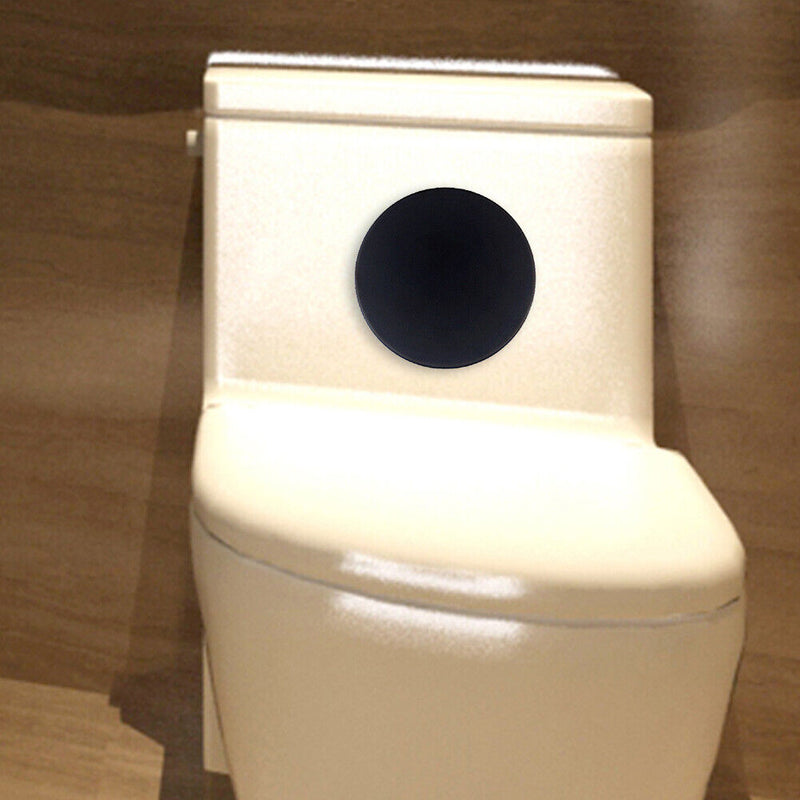 Door Handle Bumper Self-Adhesive Stopper Door Buffer Guard Doorstop (Black)