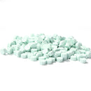 200pcs Octagonal Wax Seal Beads Retro Stamp Tablet for Envelope (Jade) Newly