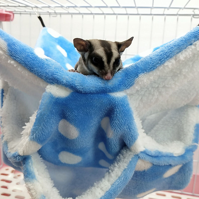 Small Animal Hammocks Warm Plush Bed Guinea Pig Cage Accessories Hamsters