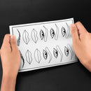 1mm Tattoo Microblading Skin Brow Eye Lips Tattoo Beginner Practice Blank Pad