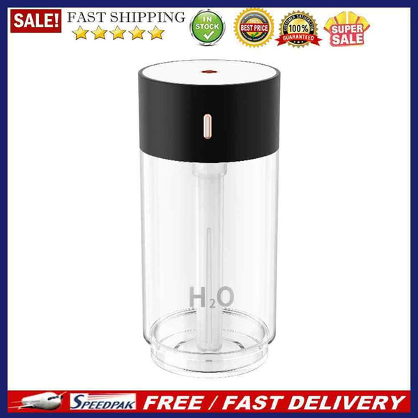 Air Humidifier Cool Mist Maker Fogger Air Purifier LED Light Household Spraying