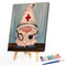 DIY Digital Picture Goblin Nurse Oil Painting By Numbers Kit Acrylic Handicraft