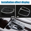 Chromed Plastic Center Shifter Trim Cover Bezel for Mercedes Benz C Class W203